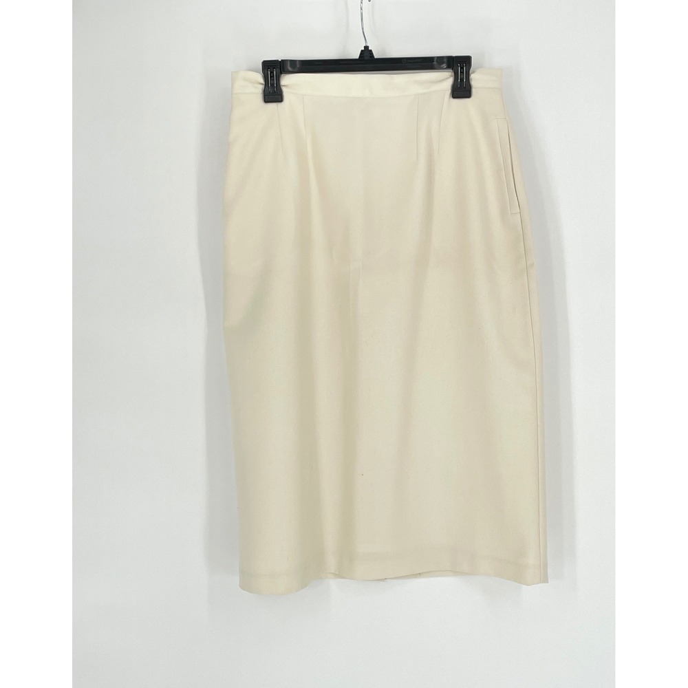 Worthington Cream Pencil Skirt